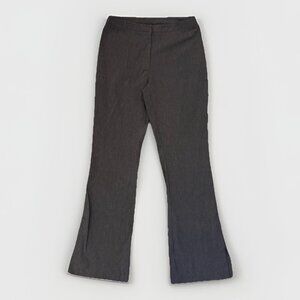 Express Women's Pants Size 7 / 8 Reg Gray Stretch Mid Rise Back Pockets EUC